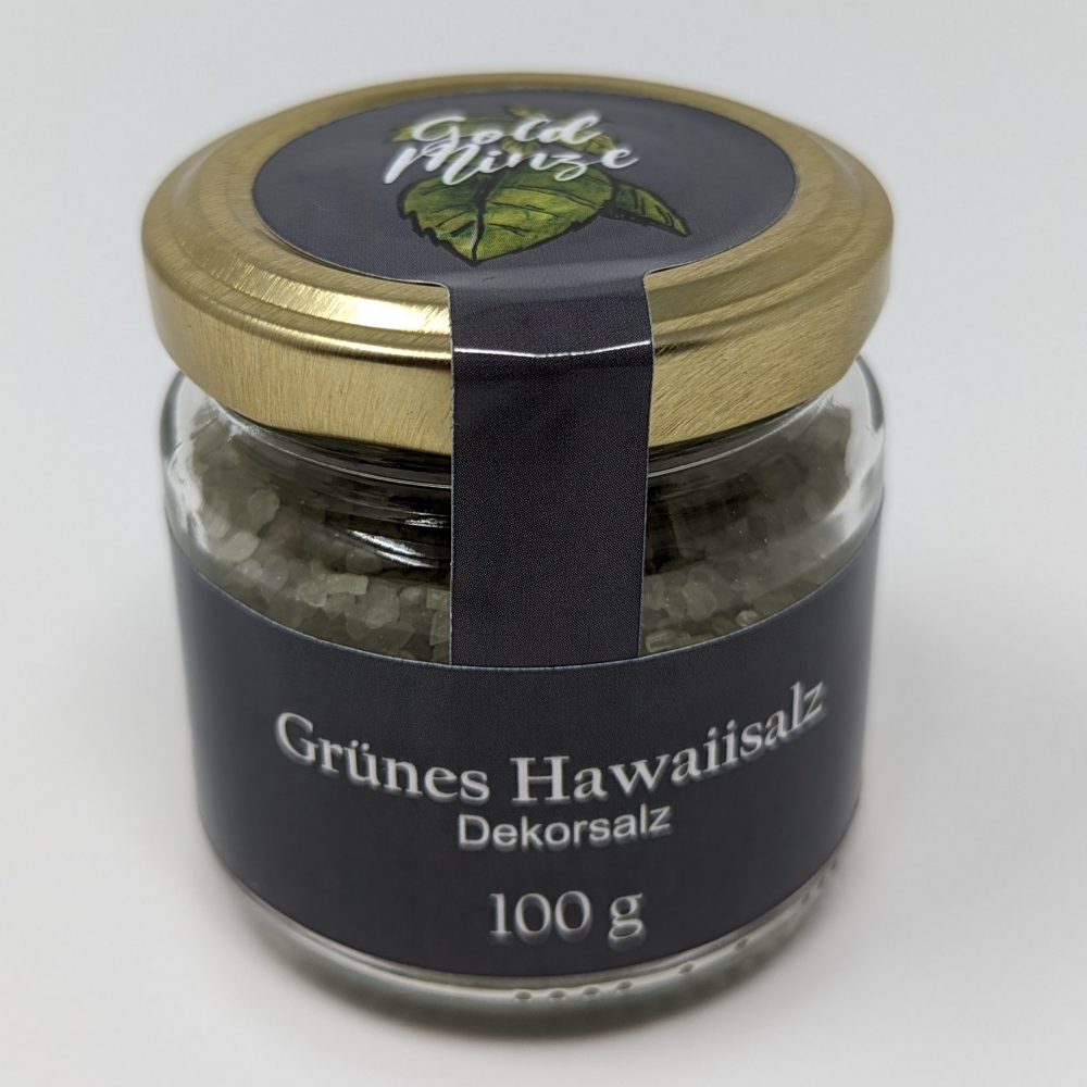 Grünes Hawaii Meersalz